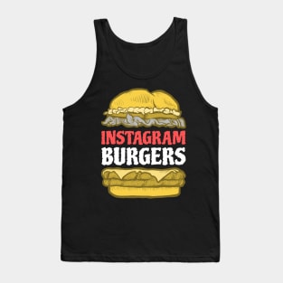 Foodie - Instagram Burgers Tank Top